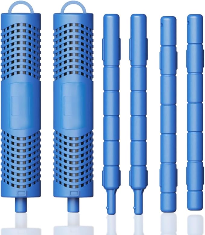 Spa Mineral Sticks for Hot Tub Supplies，Hot Tub Stick with 4 Months Lifetime Universal for Pool&Hot Tub (Blue,2PCS)