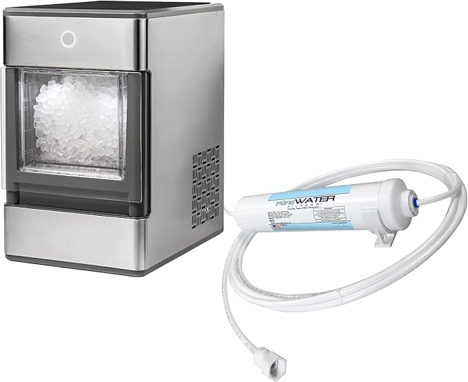 PureWater Filters Universal Water Filter Refill Do-It-Yourself Kit, For Non-Plumbed Countertop Ice Makers, Compatible with GE Profile Opal, Frigidaire EFIC & Other Countertop Water Tank Machines