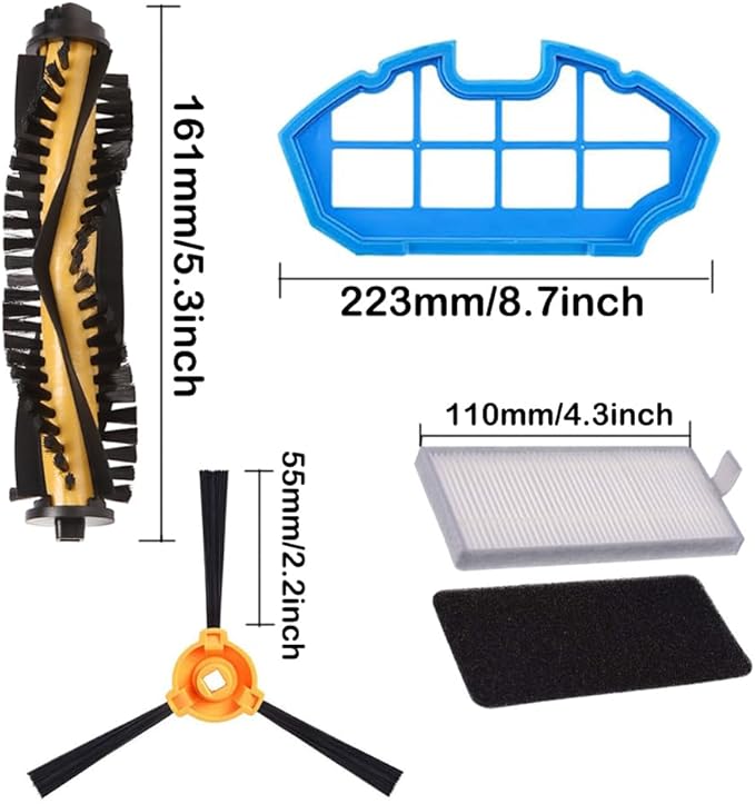 Replacement Parts for Ecovacs DEEBOT N79 N79S DN622 DN622.11 500 N79w N79se Robotic Vacuum Cleaner,Deebot N79s Replacement Parts, Ecovacs Deebot Replacement Parts