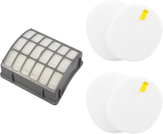 Replacement Filter for Shark NV60 NV70 NV70 26 NV71 NV80 NVC80C NV80 26 NV90 NV95 UV420 NV90 26 Navigator Professional Upright Vacuum, Parts # XFF80 XHF80