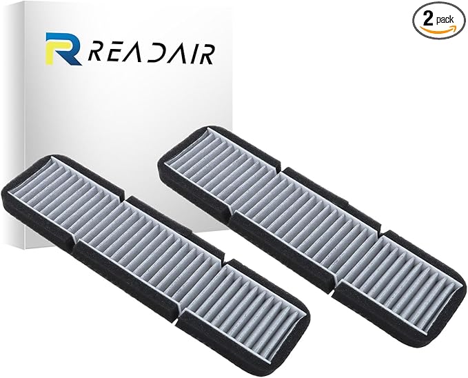 2PCS Cabin Air Filters for Tesla Model 3 Model Y (2016-2024) with Activated Carbon(2-pack) Dual layer Air Filter Replacement for Tesla Model Y Model 3