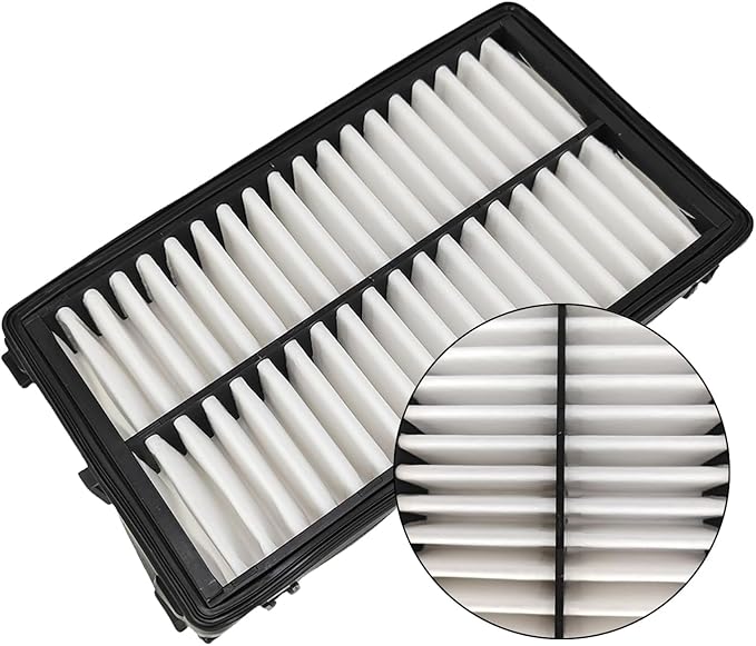 Engine Cabin Air Filters Compatible with 2020-25 Tucson Santa Fe Cruz Kia Sorento Sportage K5 Carnival Engine Cabin Air Filtration Cab AC Air Filters WA11090 97133-N9100 97133N9100
