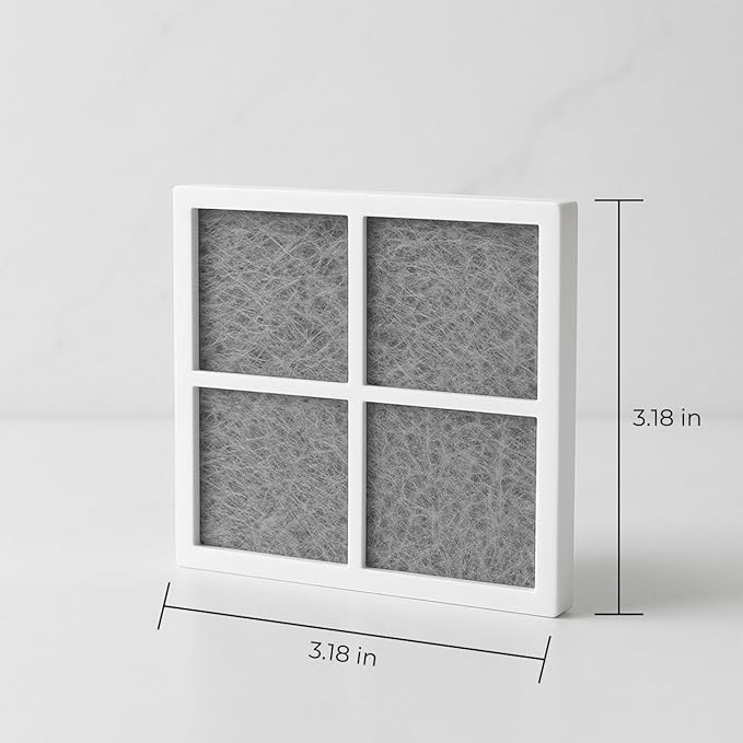 NISPIRA Refrigerator Air Filter Compatible with LG LT120F ADQ73214404, 3 Packs
