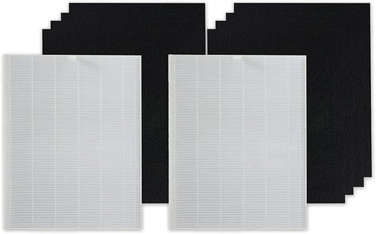 PUREBURG Replacement Filter Compatible with WINIX PlasmaWave P150 & B151 C545 Air Purifiers, Filter C & S,H13 HEPA Activated carbon 2+8