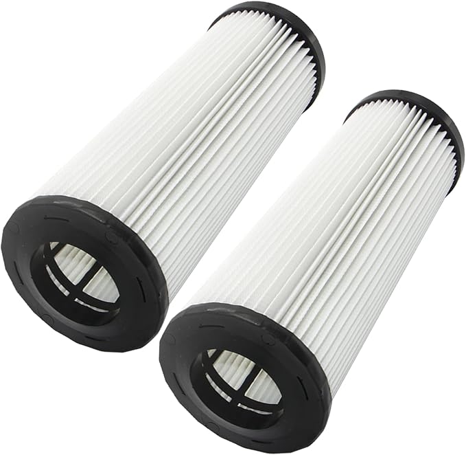 F1 HEPA Filter Compatible with Dirt Devil Bagless Upright Cleaner Models Extra Lite, Breeze, Featherlite, Jaguar, Platinum Force Vision, Scorpion and Vision (2 Pack)