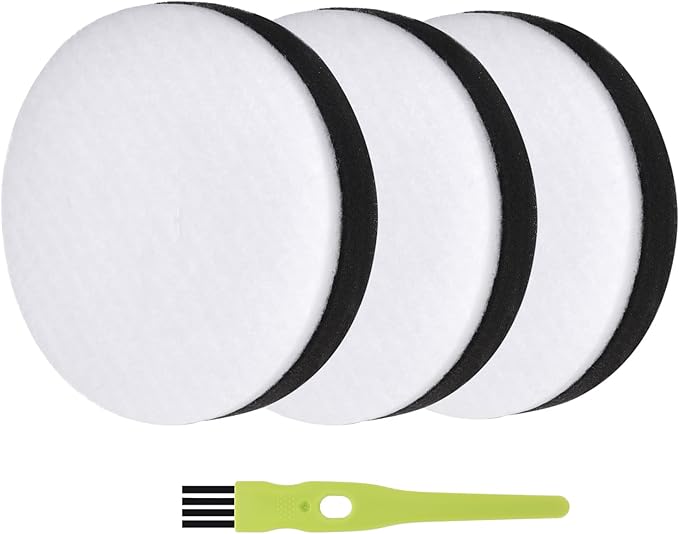 Replacement Filter for Eureka NEU100 Airspeed NEU10AE4 NEU102 NEU10AE5 NEU10AE2 Compact Bagless Upright Vacuum, Compare to Part # E0106(3 Pack)