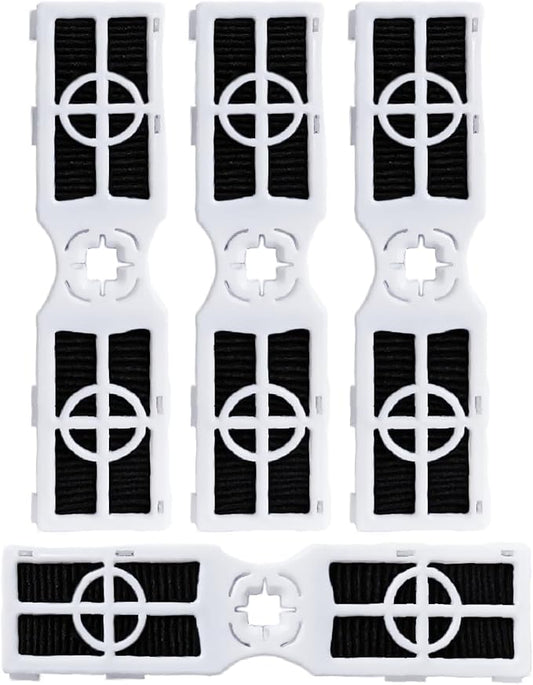 4-Pack Frigidaire AF-2 Refrigerator Air Filter, Compatible with PurAir AF-2 Replacement, Reduces Odors & Improves Air Quality, Easy Installation