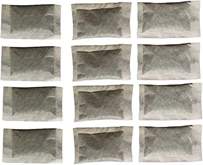 Green Piece Distiller Filters – Activated Charcoal Carbon Sachets (Made in USA) Odor & VOC Absorbing, Compatible with Megahome & Countertop Water Distillers, Coconut Shell Carbon (12 Pack).