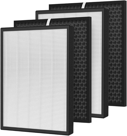 2-Pack LV-PUR131 Replacement Filter Compatible with LEVOIT LV-PUR131 and LV-PUR131s, LV-PUR131-RF Air Purifiers