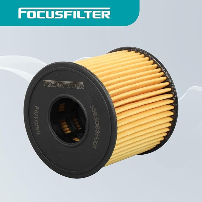 FOCUSFILTER 26350-2J000 OEM Grade Oil Filter, Compatible with 2021-2022 Hyundai Elantra 2.0L, 2020-2025 Hybrid Sonata 2.0L, Replaces 263502J000, S11913, Not For 1.6L & 2.5L