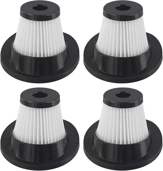 Handheld Filters Compatible With VL188, VL189 Vacuum Cleaner, Washable and Reusable Car Cordless Vacuum Filters Replacement Parts (4 PACK)