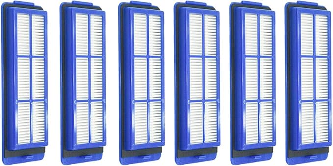 6Pcs Replacement Filters for Eufy RoboVac 11S Max, 15C Max, 30C Max, 25C Max, G10, G20, G30 Edge, G30 Verge, G32 Pro Accessories