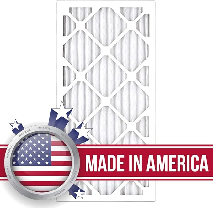 AIRx Filters 12x24x1 Air Filter MERV 11 Pleated HVAC AC Furnace Air Filter, Allergy 6-Pack, Made in the USA