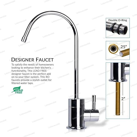 5 Stage Reverse Osmosis System - Drinking Water Filtration System - RO Water