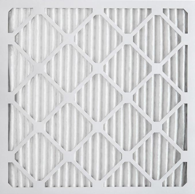 Nordic Pure 25x25x1 (Actual Size: 24 1/2 x 24 1/2 x 3/4) Pleated MERV 10 Air Filters 6 Pack