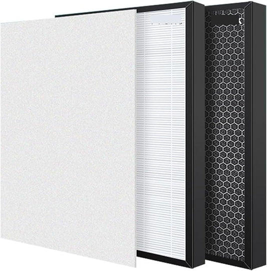 Air Purifier HEPA Filter,Compatible for Coway,Replacement Composite Activated Carbon Filter Spare Parts AP-1018F AP-1016N AP-1016P AP-1013A AP-1013F APMS-1014D