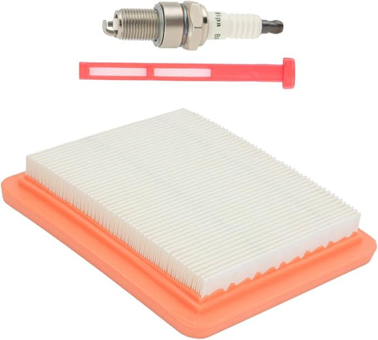 Hipa 17211-Z8B-901 Air Filter for Honda GCV160 GCV160LAO GCV170 GCV170LA GCV190 GCV190LA GC190LA Lawn Mower Parts with GCV160 Fuel Filter Spark Plug Tune Up Kit