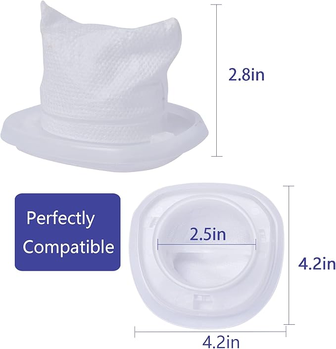 HNVCF10 Filter Replacement for Black and Decker Dustbuster Hand Vacuum HNV215B12, HNVC215B10, HNVC115J06, HNVC115B22, HNVC220BCZ01, HNVC220BCP07, HNVC115J22, HNVC115JB06, HNVC215B12, HNVC220BCZ00