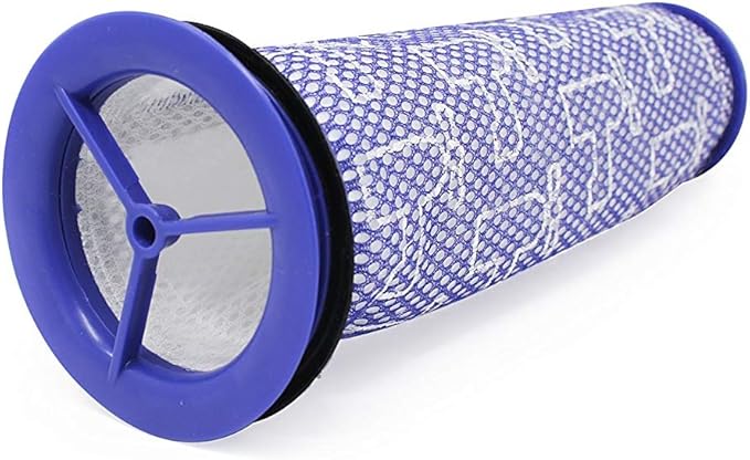 Vacuum Filter Replacement Kit for Dyson Compatible with Dyson V7, V8 Animal, V8 Absolute & SV10 - Replaces Part # 965661-01 & 967478-01, Washable & Reusable, Improves Performance & Air Quality