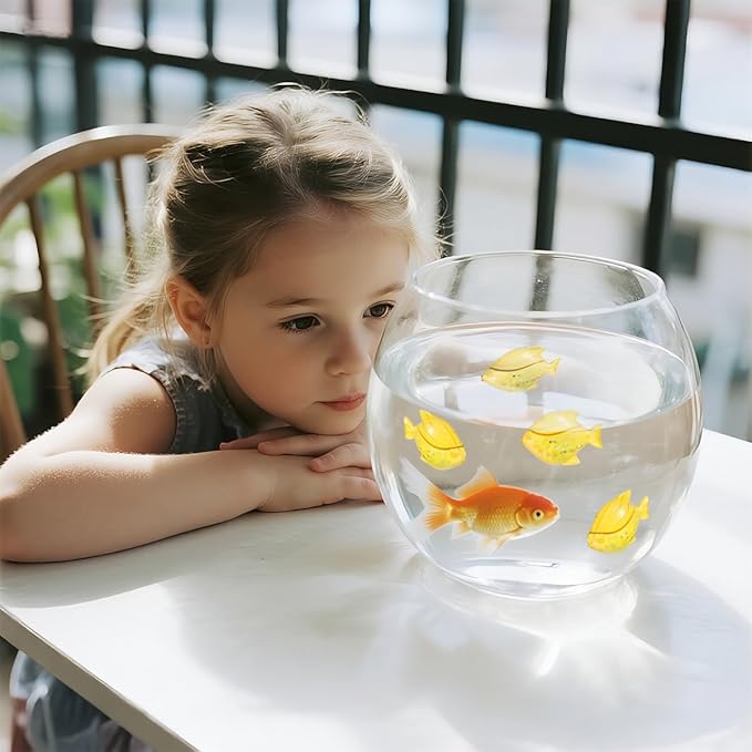 Humidifier Tank Cleaner, Raipoment 10PCS Universal Humidifier filters fish Compatible with Drop,Droplet, Warm&Cool Mist Humidifiers,Fish Tank[Keep The Water (Fish-yellow)