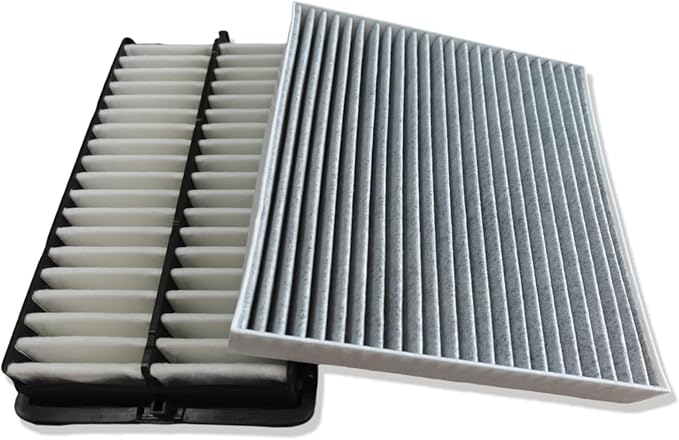 Cabin and Engine Air Filter Kit for Hyundai Sonata 2020-2025, Tucson 2022-2025, Santa Cruz 2022-2025, Santa Fe 2021-2025,For Kia K5 2021-2025,Sorento 2021-2025,For Sportage 2023-2025 – Not For Hybrid