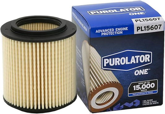 Purolator PL15607 PurolatorONE Advanced Engine Protection Cartridge Oil Filter Compatible With BMW X5, X3, 328i, 328i xDrive, 335i, 535i, 535i xDrive, 320i xDrive, 528i xDrive, 528i, 325i, Z4 and X6