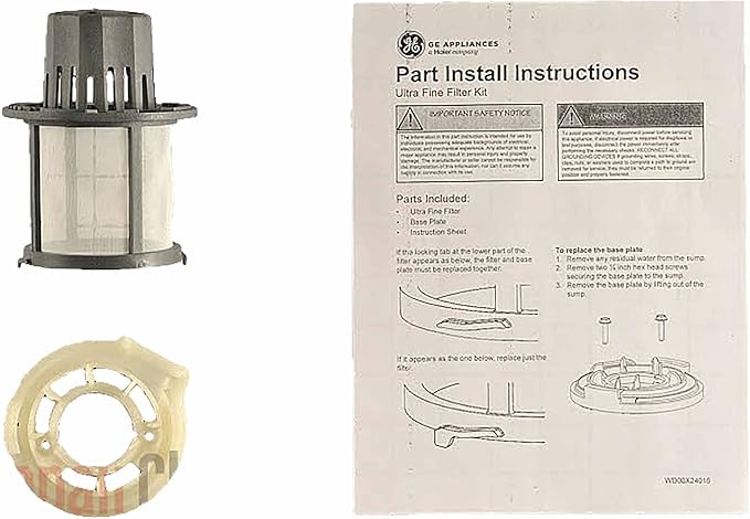 GE WD49X24057 Dishwasher Ultra Fine Filter Kit