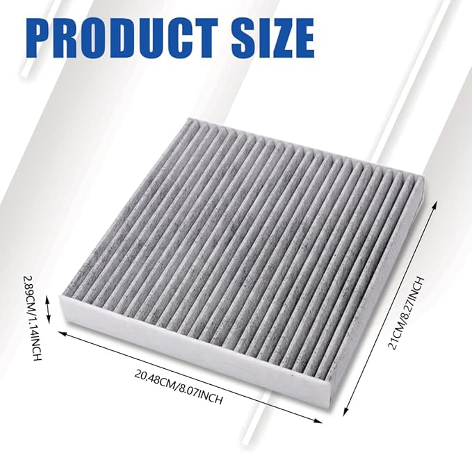 Car Fresh Breeze Air Filter Replacement for Car Passenger, CP182, CF11182 Cabin Air Filter Fit for Honda CR-V, Civic, Accord, HR-V, Clarity, CR-Z, Fit, Insight, Acura MDX, RDX, TLX, Integra