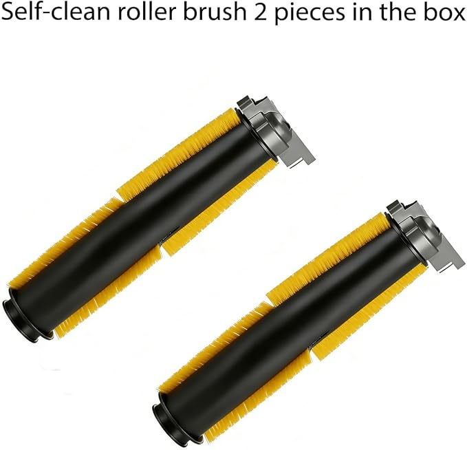 24pcs Big-Kit Replacement Part Accessories Compatible for Shark IQ R101AE RV1001AE AV912S AV1002AE RV100AE UR1000SR Side/Sweep Brush Filter Main/Roller/Cover/Self-Clean Base Filter