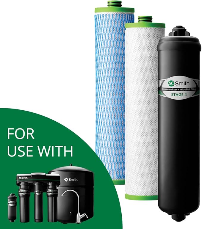 Claryum®, Carbon, & Microbial Remineralizer Replacements for the AO-US-RO-MB-4000 - Not Compatible with SmartFlow Systems