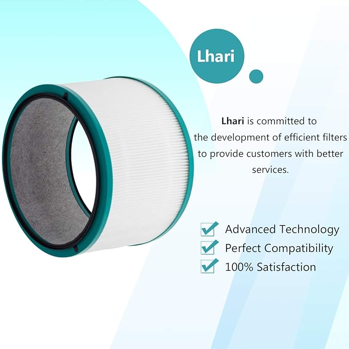 Air Purifier Filter Replacements for Dyson Pure Cool Link DP01 DP02, Pure Hot + Cool Link HP01 HP02 HP03, Part # 968125-03