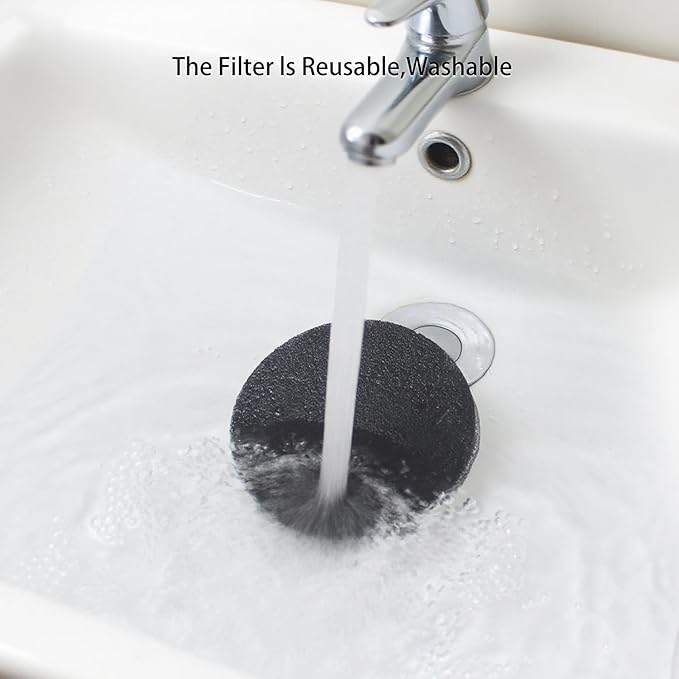 Replacement Filter Compatible with Basics Upright Bagless Vacuum Cleaner (4 Pack)