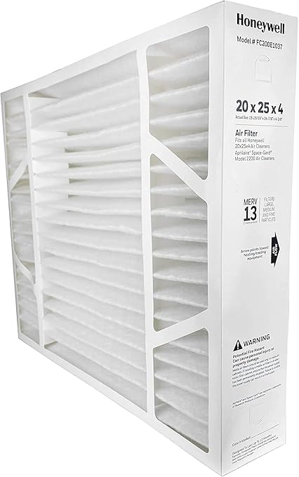 Honeywell 20" X 25" X 4" FC200E1037 Air Filter Replacement - MERV 13