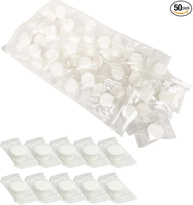 18mm 50 Pack, Leak Stop Valve Replacement Pads, US Company! Support American Businesses! For Automatic Leak Detectors, Water Stop Valves, Under Sink Reverse Osmosis, Filtration Systems (50-Pack)