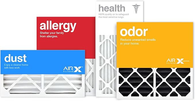 AIRx Filters 20x20x5 Furnace Filter MERV 8 HVAC AC Air Filter, Replacement for Honeywell FC100A1011 FC200E1011 CF200A1024, Dust, Pollen, Lint & Dander Control, 2-Pack