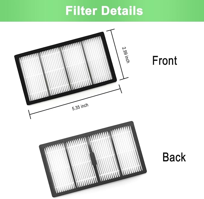 9 Pack Roomba s9 Replacement Parts Compatible for iRobot Roomba s9+ (9550) S9 (9150) Robot Vacuum Cleaner, 1 Set Rubber Brush,4 Filters,4 Side Brushes