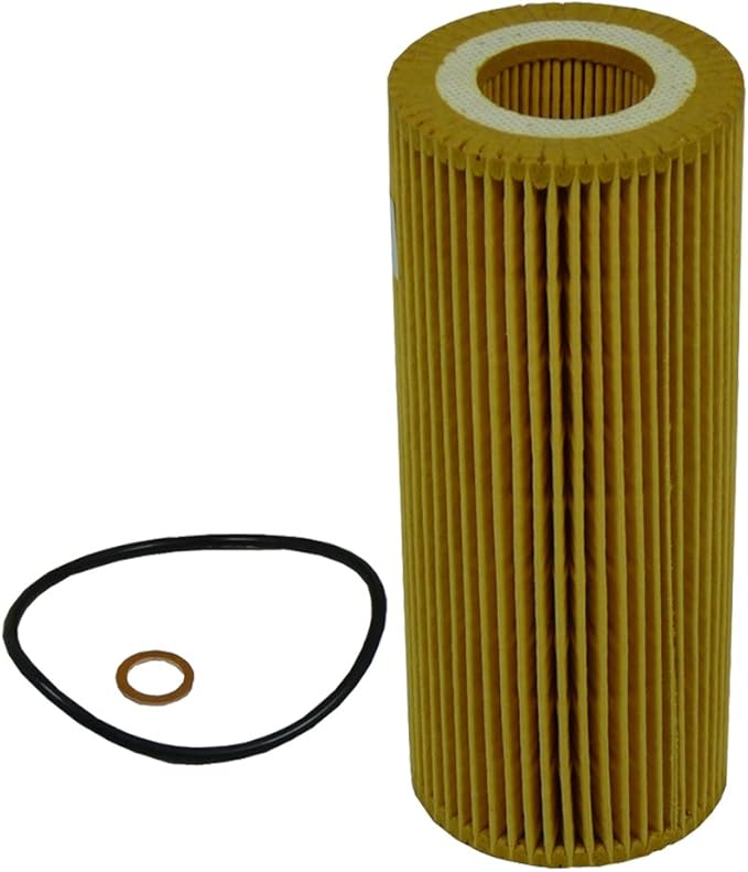 ECOGARD X5909 Premium Cartridge Engine Oil Filter for Conventional Oil Fits BMW X5 3.0L DIESEL 2009-2013, 335d 3.0L DIESEL 2009-2011