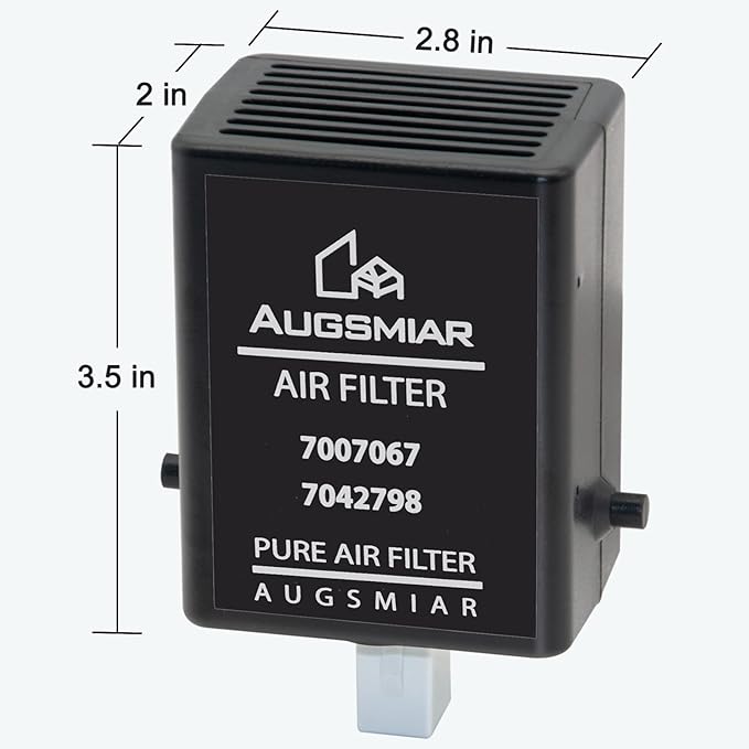 7042798, 7007067 Air Purification Cartridge Replacement Compatible with Sub-Zero Refrigerator Replace for 7042798, 7007067 Air Filter