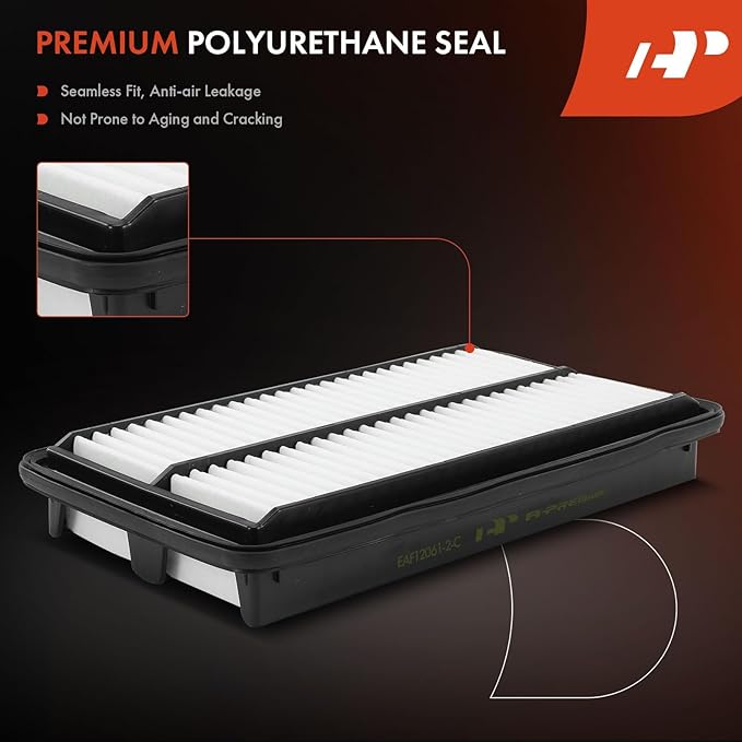 A-Premium 2-PC Engine & Cabin Air Filter with Activated Carbon Compatible with Honda Pilot 2016-2022, Passport 2019-2022, Ridgeline 2017-2022 & Acura MDX 2016-2020 3.5L, MDX 2017-2020 3.0L