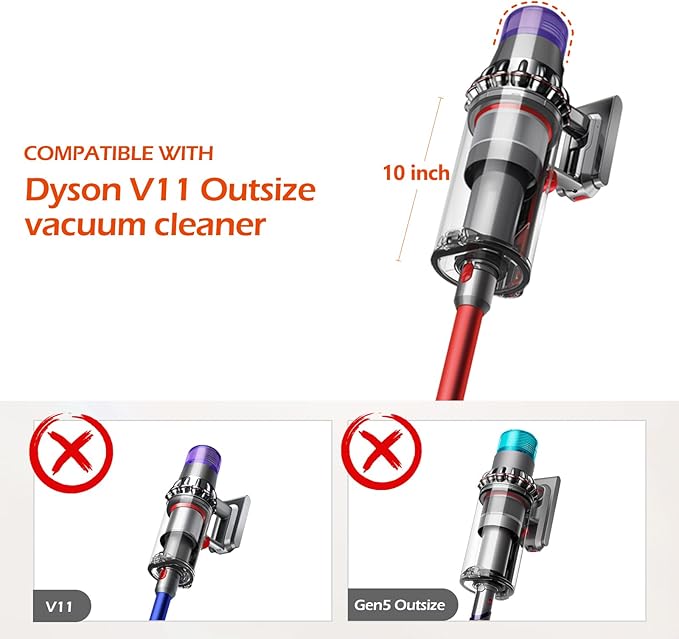 Fit for Outsize SV16 SV29 Sealing Ring Compatible with Dyson for V11Outsize / Plus/Absolute Extra/Total Clean/Origin Models Canister Vacuum Cleaner Replacement Parts with HEPA Filter 970422-01