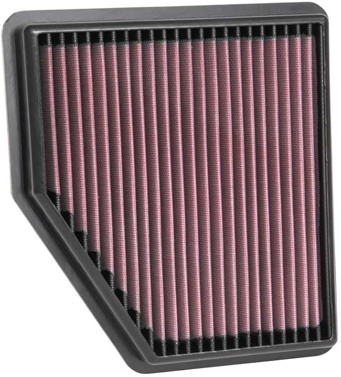K&N High-Flow Original Lifetime Engine Air Filter: Increase Power: Premium, Washable: Compatible with 2019-2025 NISSAN: Altima, 33-5095