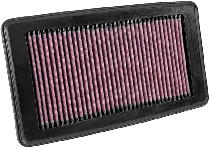K&N High-Flow Original Lifetime Engine Air Filter: Increase Power: Premium, Washable: Compatible with 2016-2025 Acura/Honda: MDX, TLX, Odyssey, Pilot, Passport, Ridgeline, 33-5041