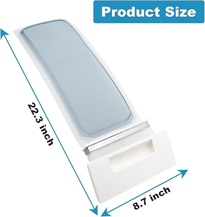 W10717210 W11778253 Dryer Lint Screen Filter Replacement for 8557882 W10641634 8558459 8558463 8559787 348851 689465 8557857 - Compatible with Whirlpool Kenmore Estate Maytag Dryer Lint Trap