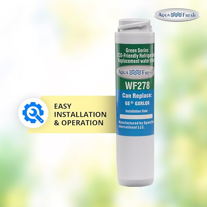 Aqua Fresh WF278 Replacement Inline Water Filter for GE-GXRLQR (1 Pack)