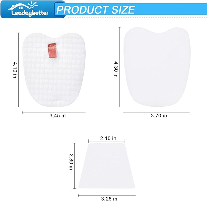 Leadaybetter HV343amz Filter Replacement for Shark Rocket DeluxePro Zero-M Ultra-Light HV345 HV343 ZS350 ZS351 ZS351C ZS352 UV480 HV322 HV320 Corded Stick Vacuum, Part # XPMFK320 & 1084FTV320 (8 Pack)