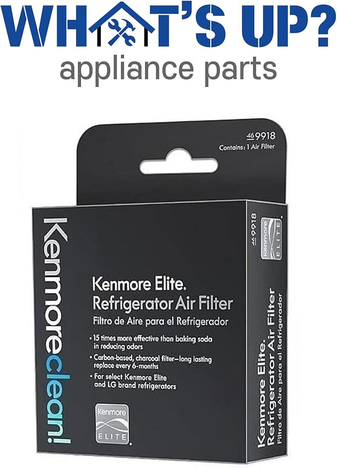 What's Up? 469918 KENMORE Elite 1pk Refrigerator Air Filter Replacement Part Replaces ADQ73214402, ADQ73214404, ADQ73214405, ADQ73214406, ADQ73214408