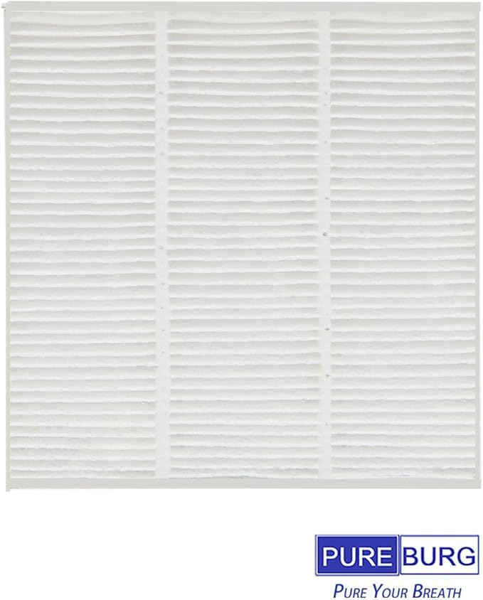 PUREBURG Replacement Filter Compatible with Hoomace & Hipilove,DINZAN, Youtuba HD012 Dehumidifier Humidifiers Air Purifier 3-in-1, 6-Pack HEPA for Air Clean