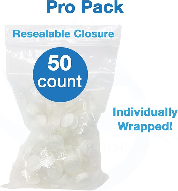 18mm 50 Pack, Leak Stop Valve Replacement Pads, US Company! Support American Businesses! For Automatic Leak Detectors, Water Stop Valves, Under Sink Reverse Osmosis, Filtration Systems (50-Pack)