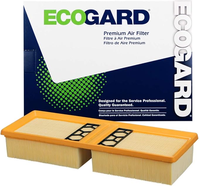 ECOGARD XA10670 Premium Engine Air Filter Fits 2018-2025 Alfa Romeo Stelvio, 2017-2025 Giulia