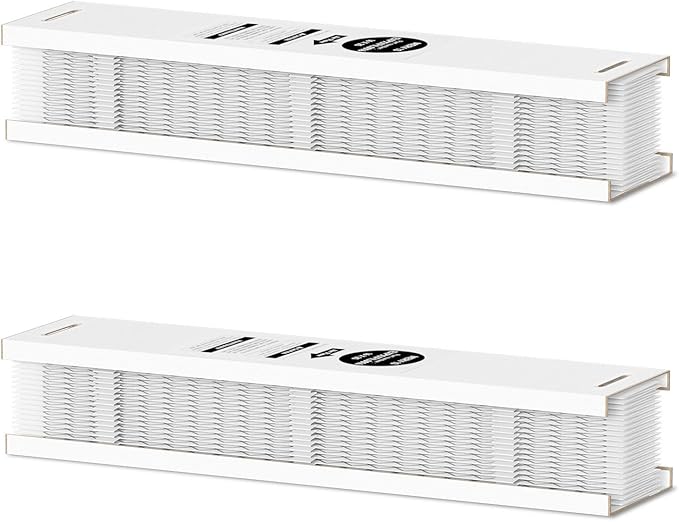 EXPXXFIL0020 Expandable Air Filter Media Replacement Compatible with Bryant/Carrier EZ-FLEX EXPXXFIL0020 heating and cooling system, MERV 13, Pack of 2